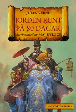 Jorden runt på 80 dagar - Begagnad bok